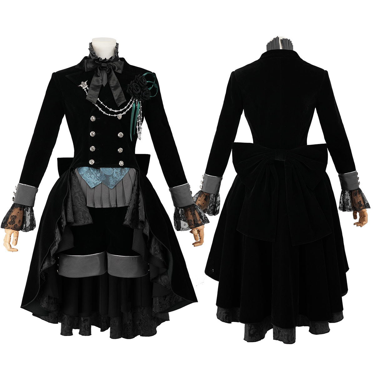 Anime Cosplay Real - HOLOUN Anime Real Ciel Phantomhive Kostium