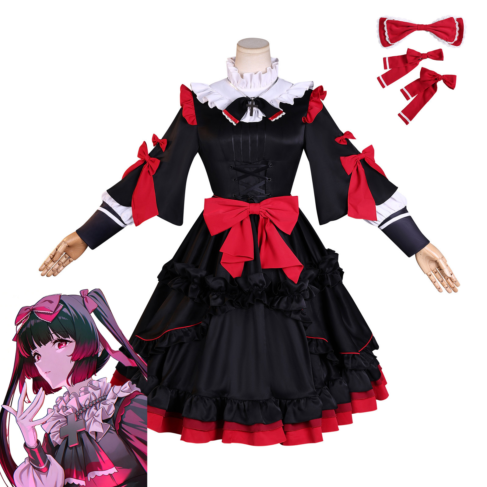 Anime Cosplay Photo - Kostium Cosplay Needy Overdose Oni Bara
