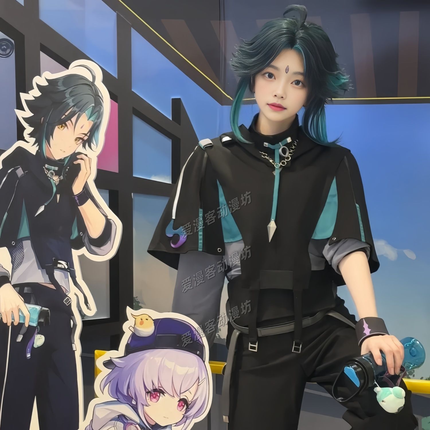 Anime Cosplay Male - Kostiumy Halloween XIAO Gra Genshin Impact