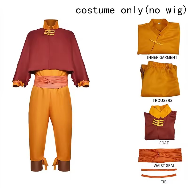 Cosplay Avatar Anime - Kostium Cosplay Anime Aang Edycja Avatar: