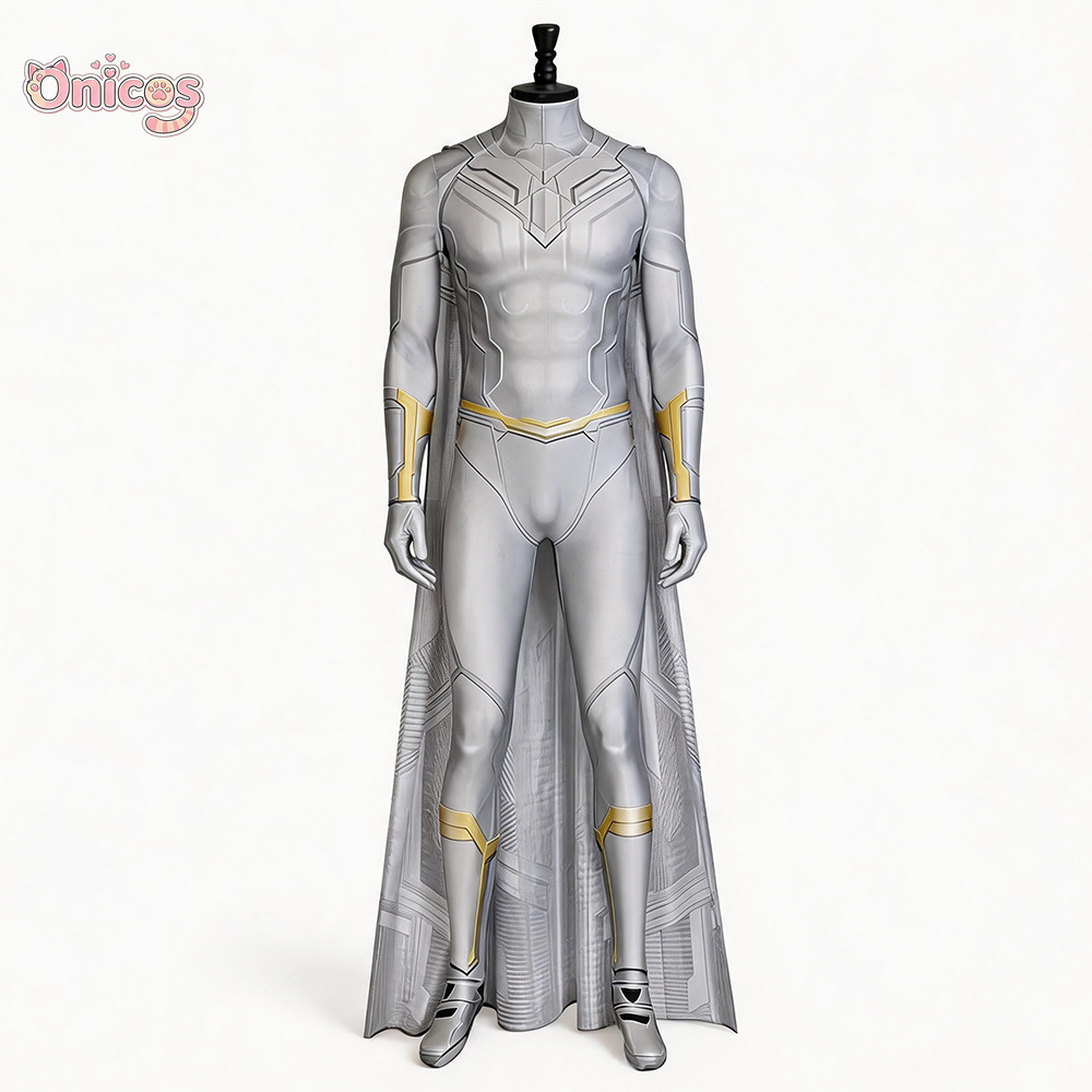 Anime Cosplay Male - Kostium Cosplay WandaVision Biały Męski Kombinezon