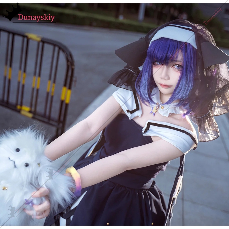 Anime Cosplay Diy - YiNuo*/Kostium Cosplay Fuji Miyako Długa Sukienka