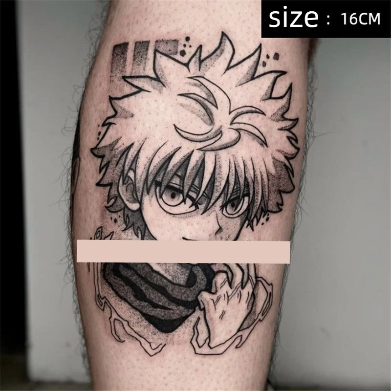 Cosplay Anime Killua Zoldyck - Tymczasowe tatuaże cosplay z anime HUNTER