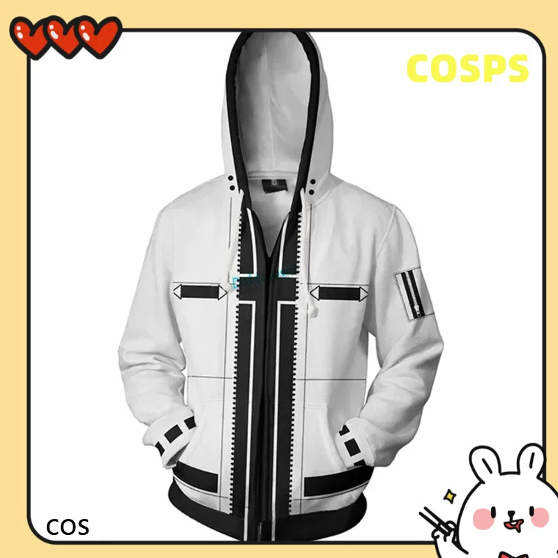 Anime Cosplay Couple - Bluza z kapturem anime NO5, druk