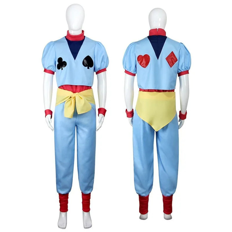 Hunter X Hunter Uniform - Anime X HUNTER Hisoka Kostium Kompletny