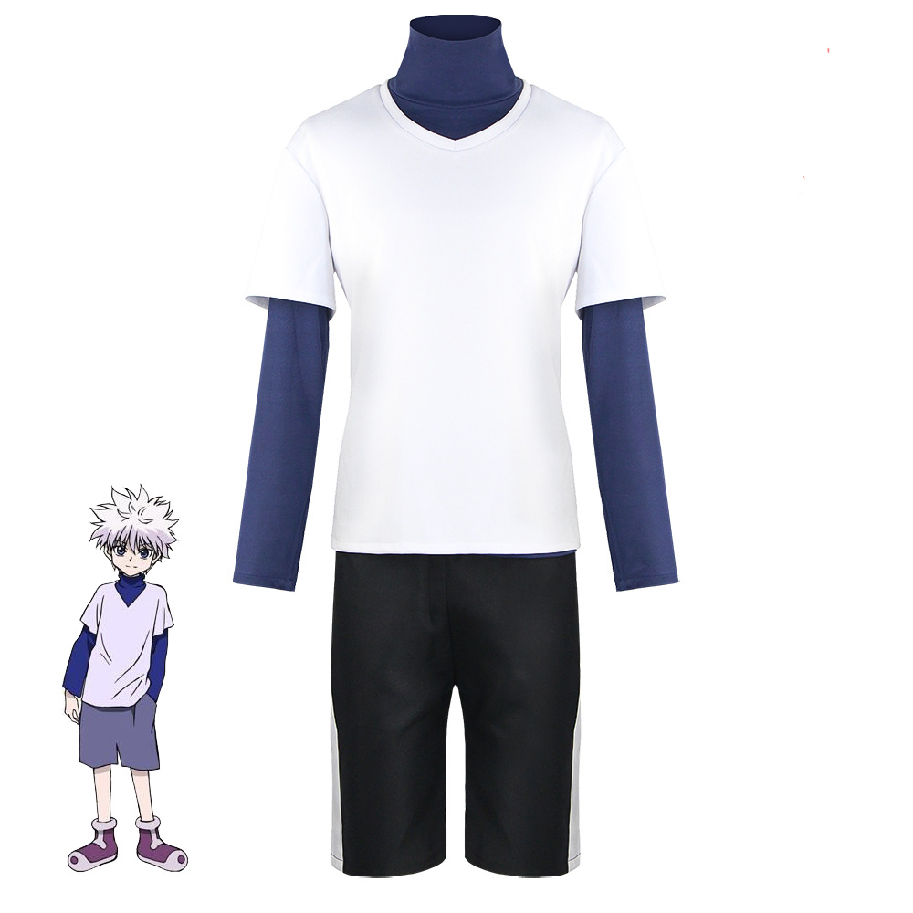 Cosplay Anime Killua Zoldyck - Anime Killua Zoldyck Strój Cosplay Koszulki