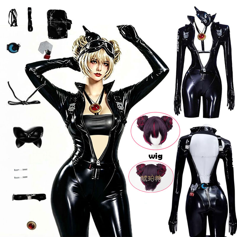 Anime Cosplay Outfits For Women - Kostium Cosplay Anime Nikke Quency, czarny