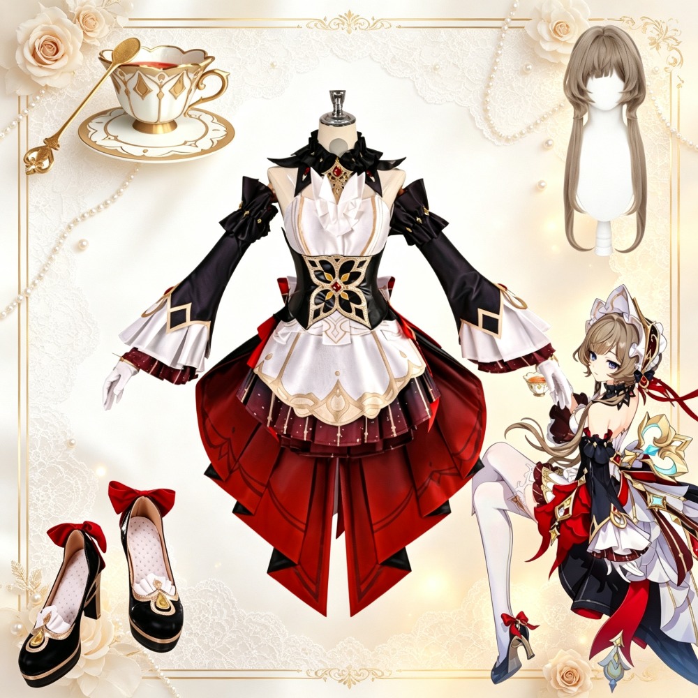 Anime Cosplay Female - Genshin Impact Sandrone Marionetka Kostium Cosplay