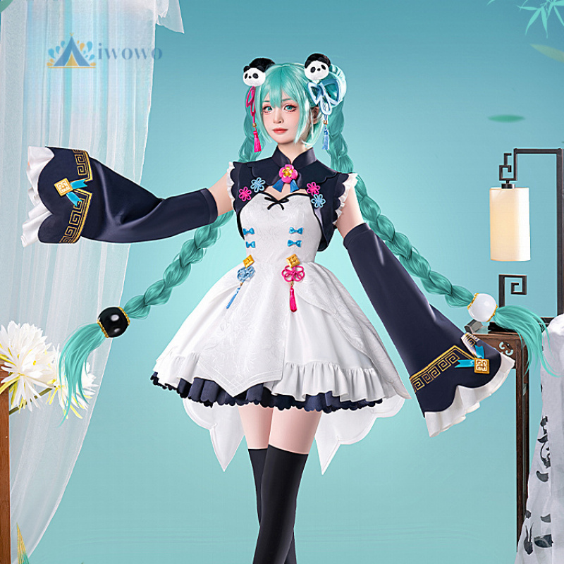 Anime Cosplay Dresses - Anime Project Sekai Cosplay Miku Kostium