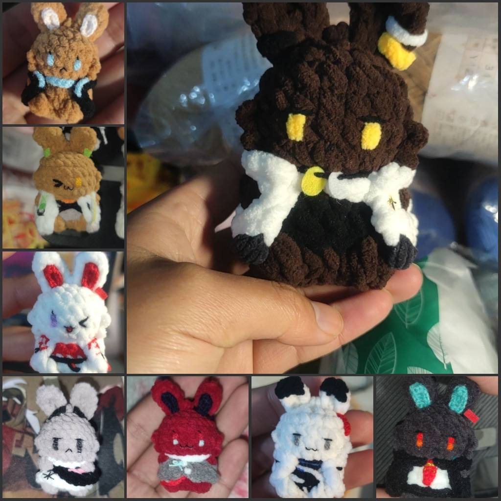 Anime Cosplay Kawaii - Anime Arknights Nian Kawaii Królik Gra
