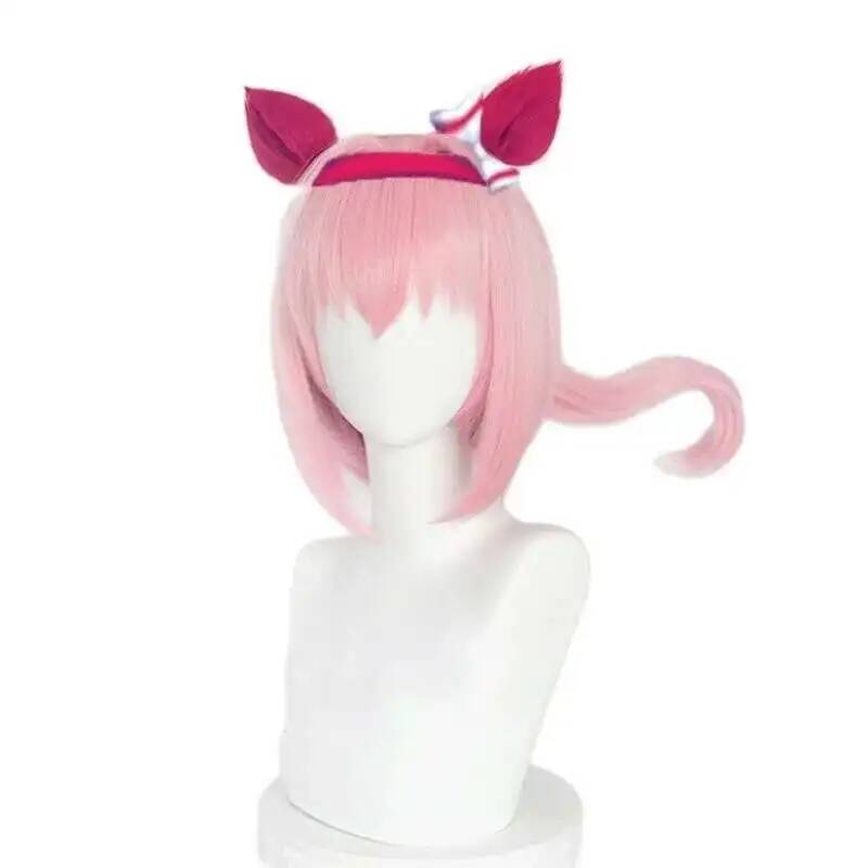 Anime Cosplay Wig - Peruka Cosplay Uma Musume Haru Urara,