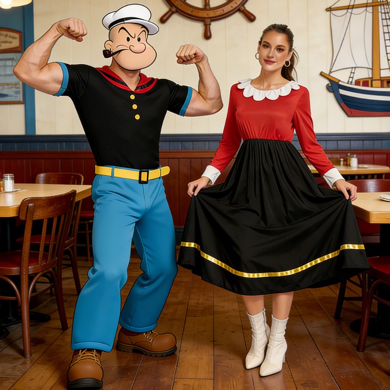 Anime Cosplay Couple - Nowe karnawałowe stroje cosplay dla par,