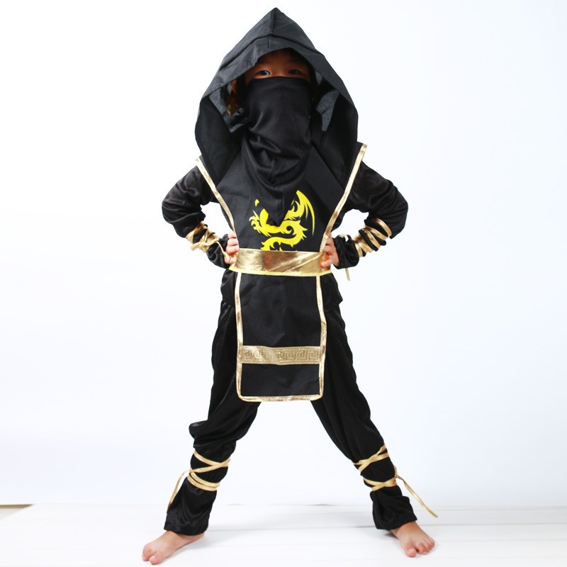 Anime Cosplay Girl Ideas - Kostium Karnawałowy Ninja Deluxe dla Chłopców,
