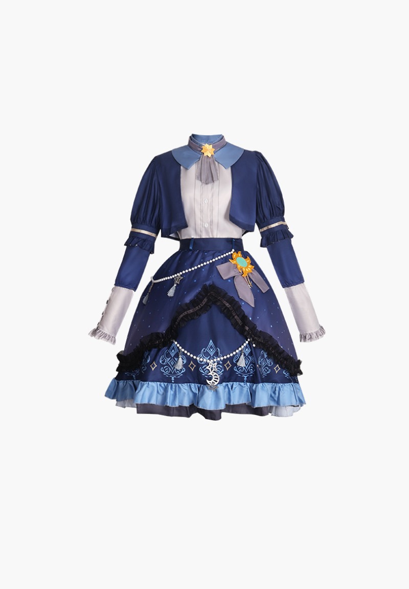 2025 PJSK Stars Kolorowa Sukie – Anime Cosplay Dresses recenzja i cena