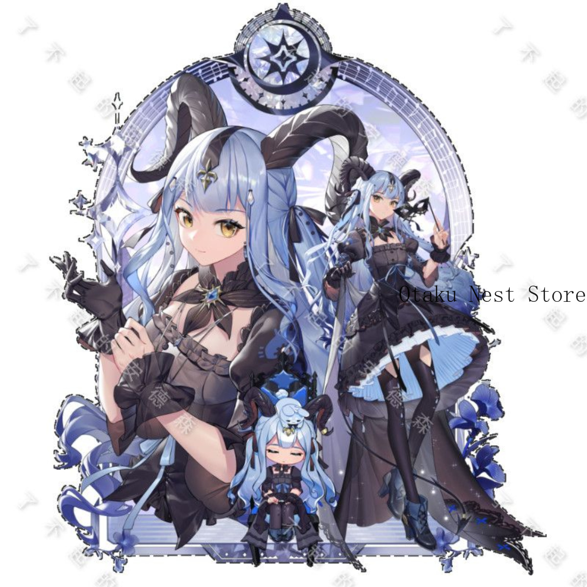 Anime Arknights Ave Mujica Sak – Anime Cosplay Kawaii recenzja i cena