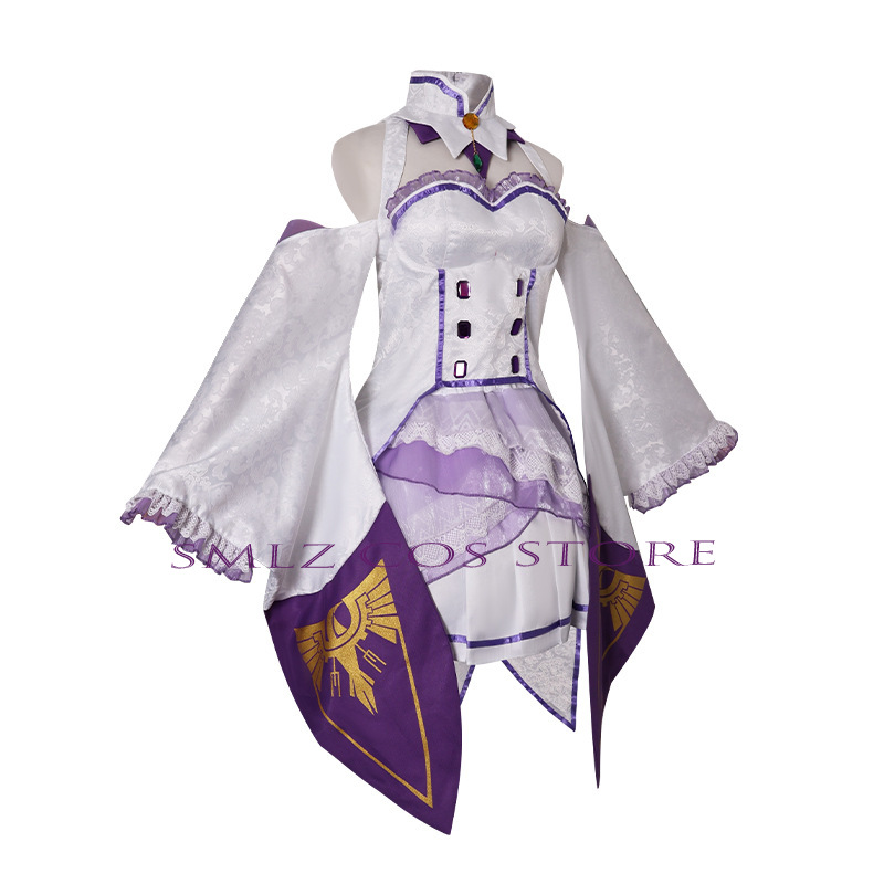 Emilia Cosplay Anime Re:Zero K – Anime Cosplay Dresses recenzja i cena