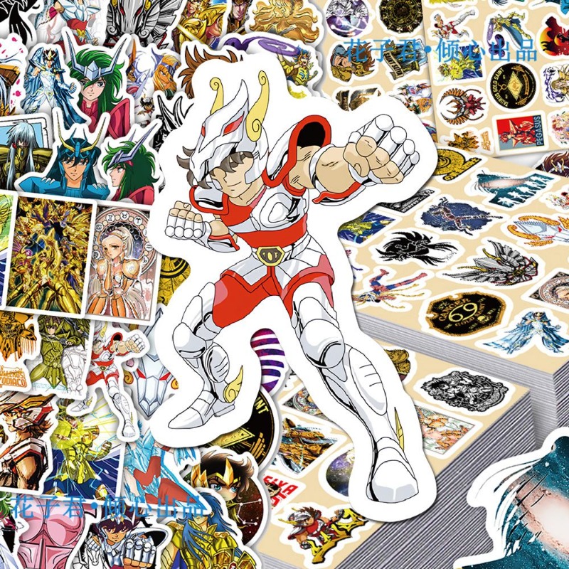 101 szt. Naklejki Anime Saint  – Anime Cosplay Diy recenzja i cena