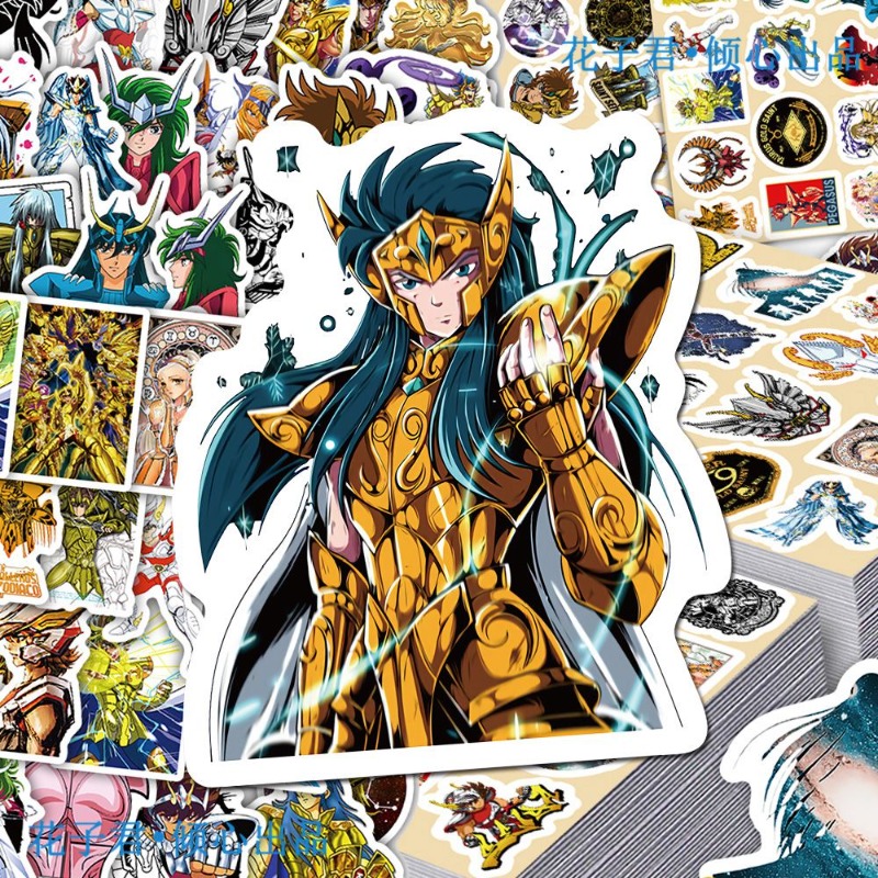 101 szt. Naklejki Anime Saint  – Anime Cosplay Diy recenzja i cena