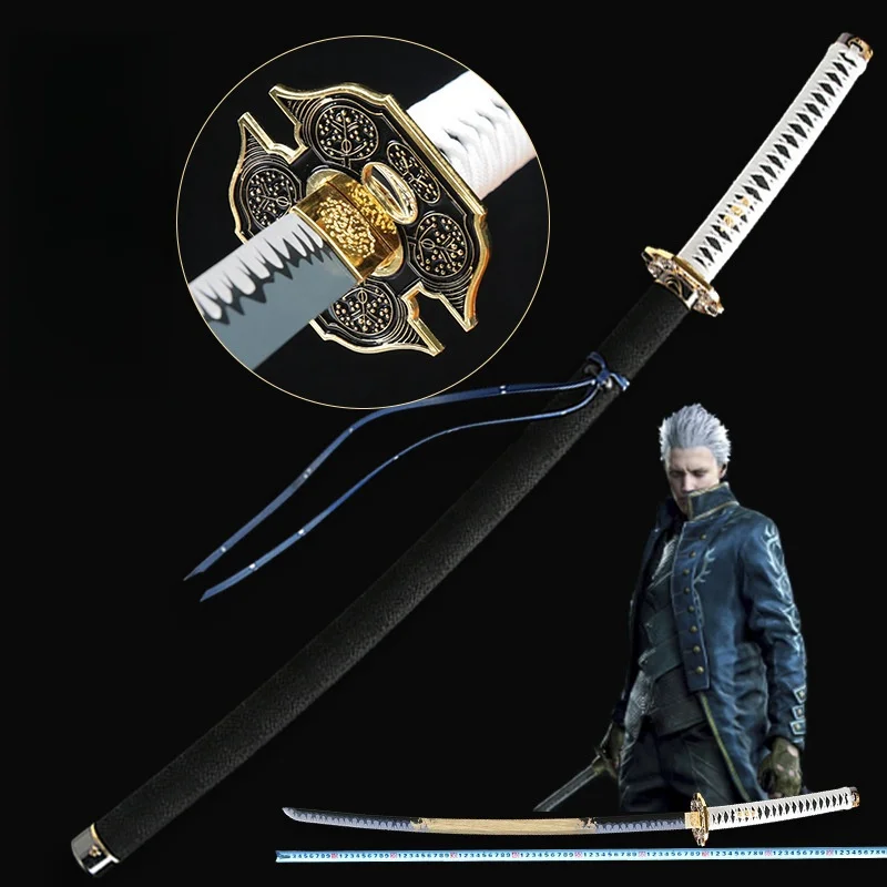 104cm Vergil Yamato Katana Dev – Anime Cosplay Real recenzja i cena