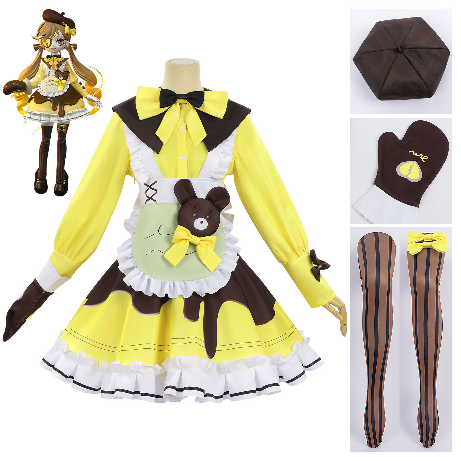 Kostium Eggy Party Straszna No – Kids Cosplay Anime recenzja i cena