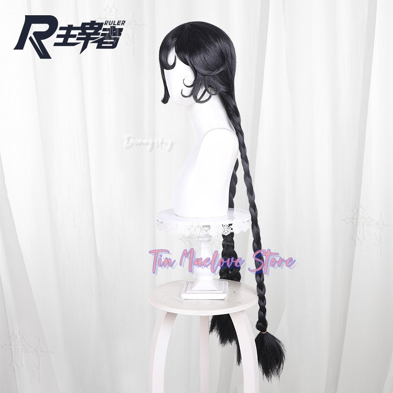 Czarna pleciona peruka z okrąg – Cosplay Anime Black Hair recenzja i cena