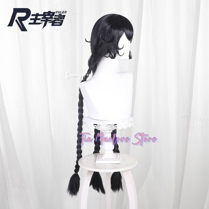 Czarna pleciona peruka z okrąg – Cosplay Anime Black Hair recenzja i cena