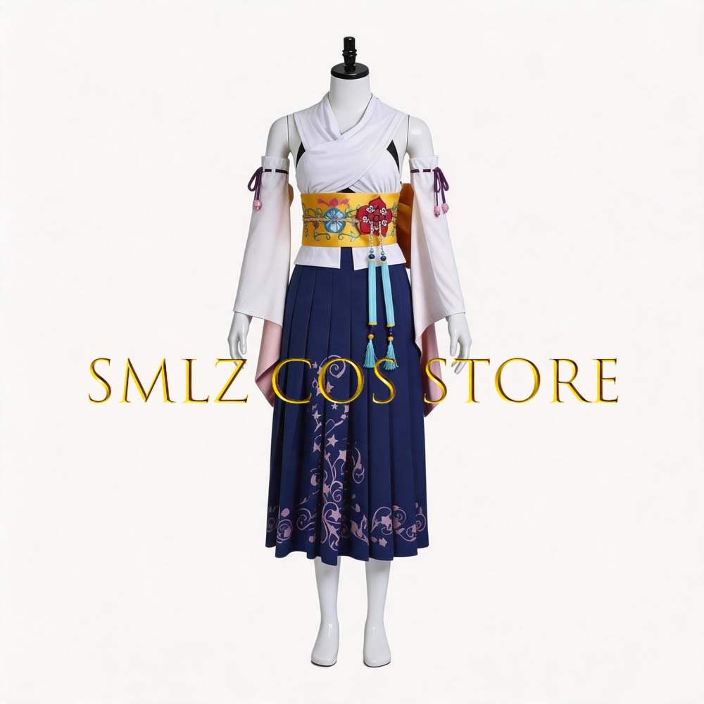 Smlz FFX Yuna Cosplay Anime FF – Anime Cosplay Dresses recenzja i cena