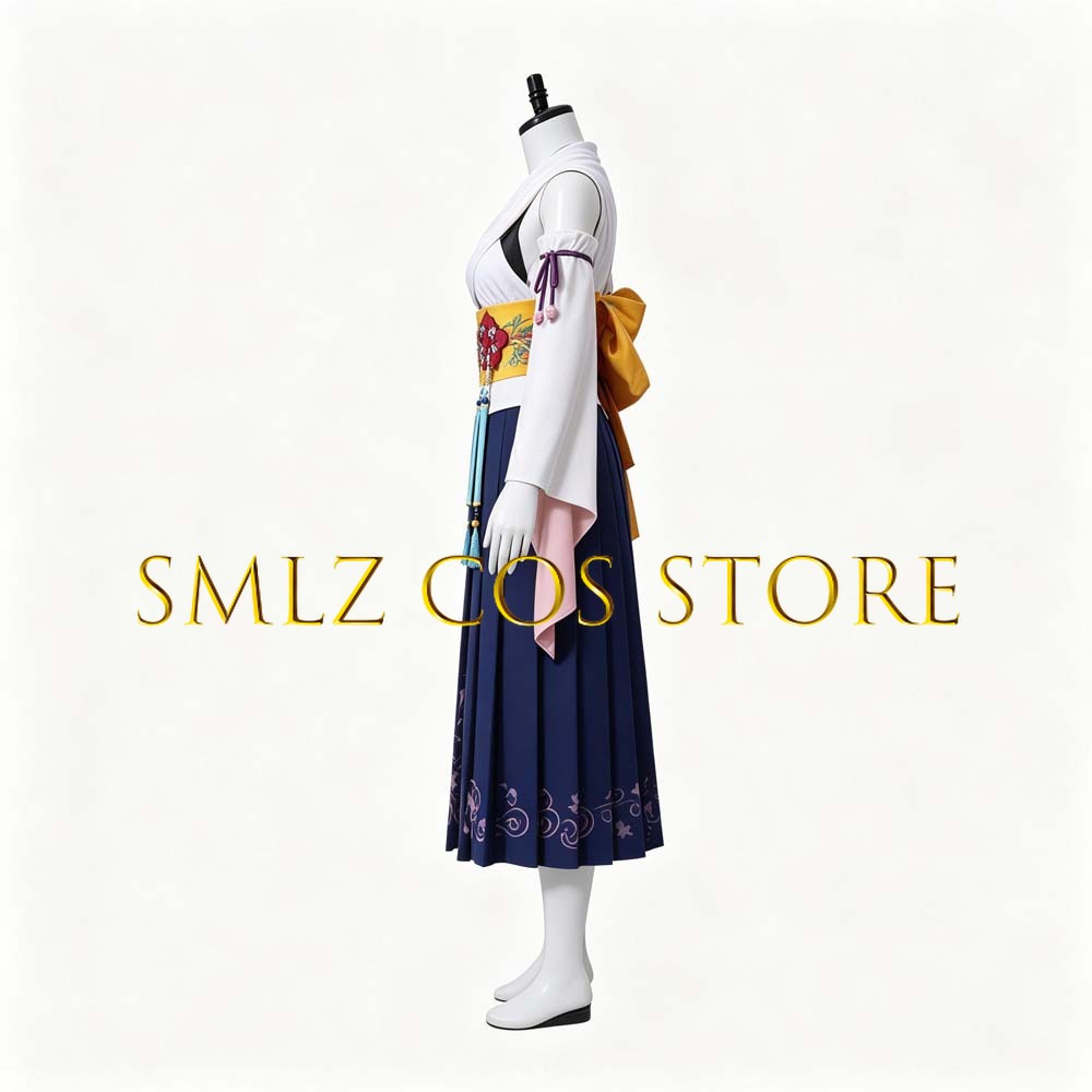 Smlz FFX Yuna Cosplay Anime FF – Anime Cosplay Dresses recenzja i cena