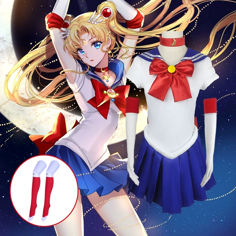Kostium Anime Sailor Moon dla  – Kids Cosplay Anime recenzja i cena