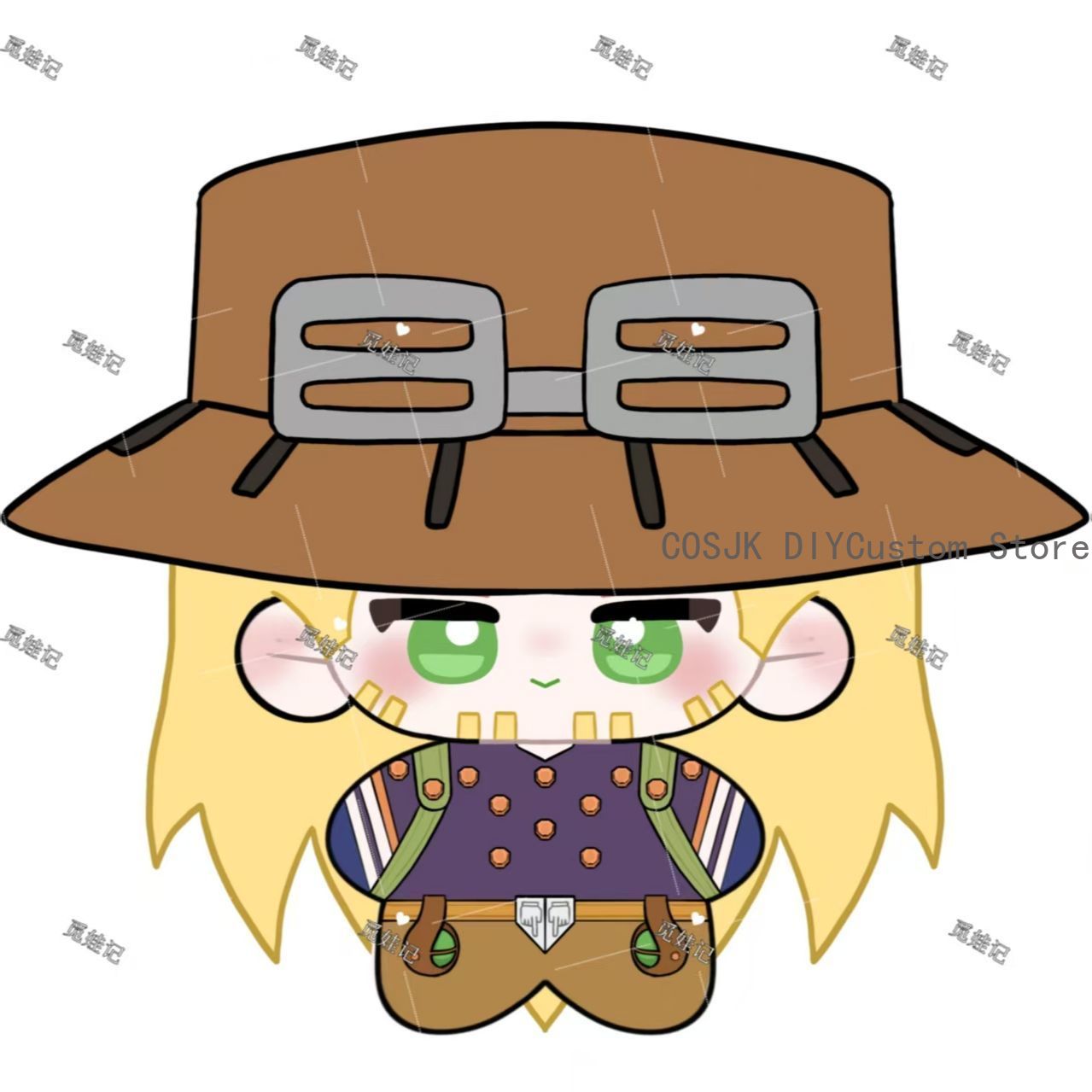 Anime Gyro Zeppeli Johnny Joes – Anime Cosplay Kawaii recenzja i cena