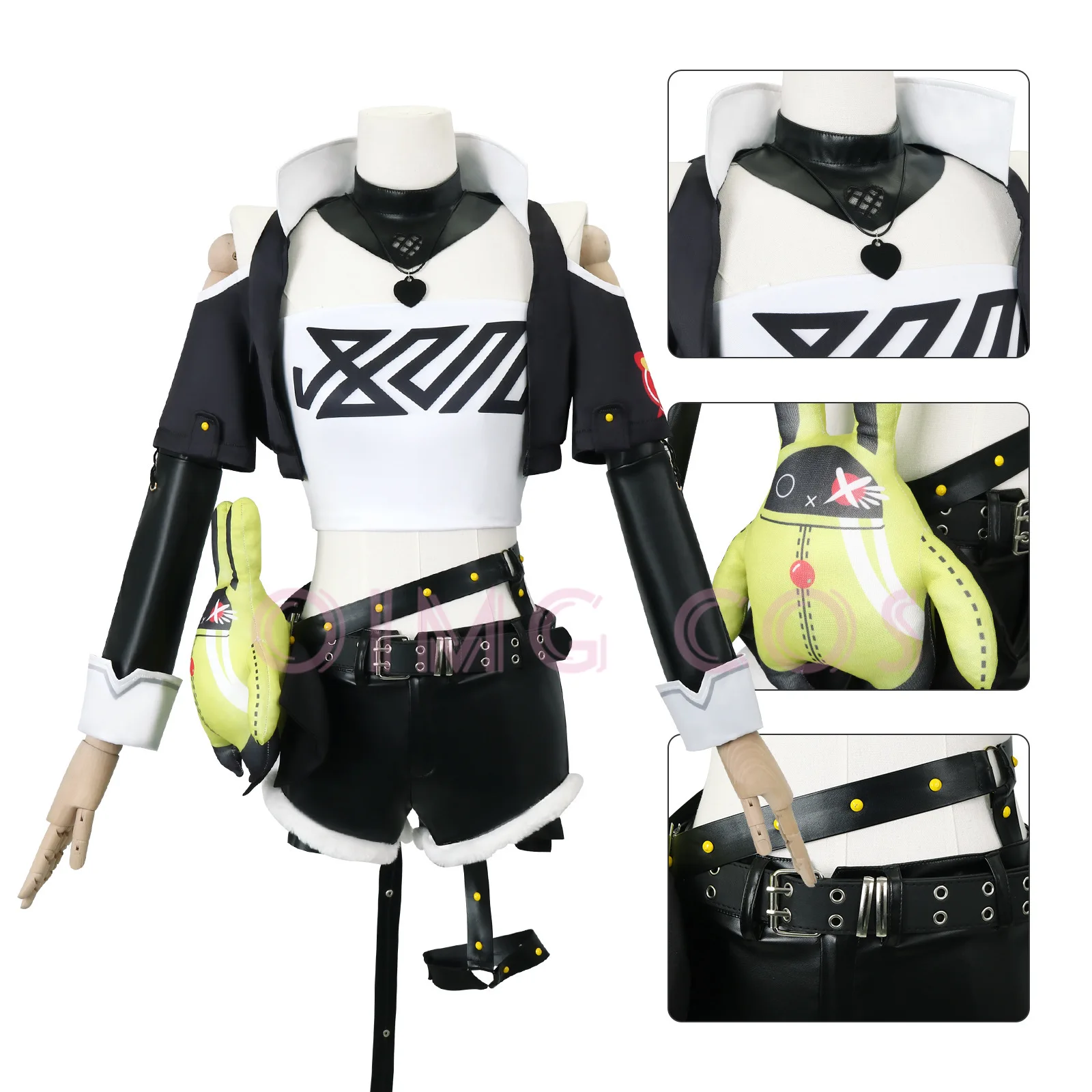 Kostium Cosplay Nicole Demara  – Anime Cosplay Outfits For Women recenzja i cena