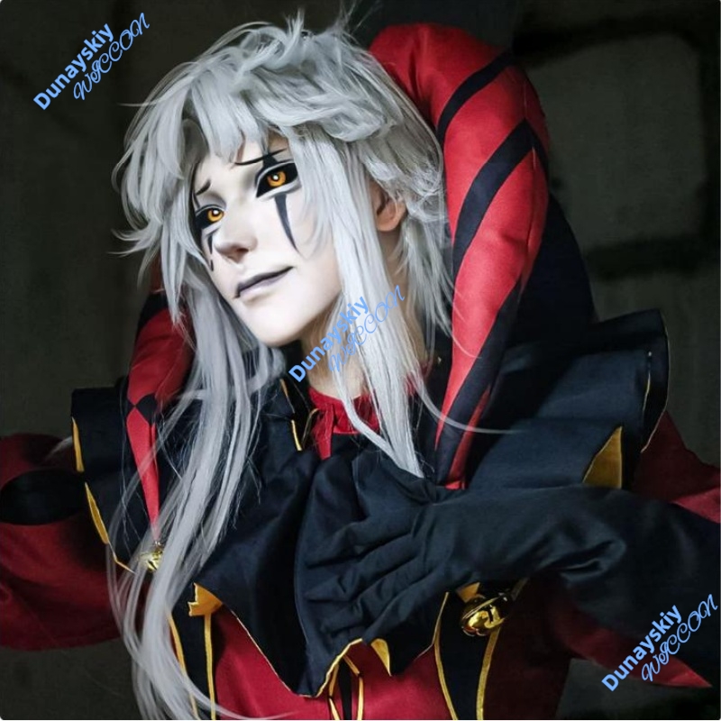 Męski Strój Klauna Pierrot z C – Anime Cosplay Expo 2025 recenzja i cena
