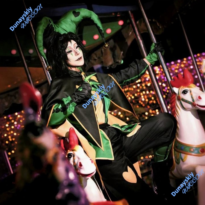 Męski Strój Klauna Pierrot z C – Anime Cosplay Expo 2025 recenzja i cena