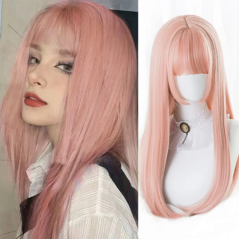 Peruka syntetyczna Houyan 2026 – Cosplay Anime Black Hair recenzja i cena