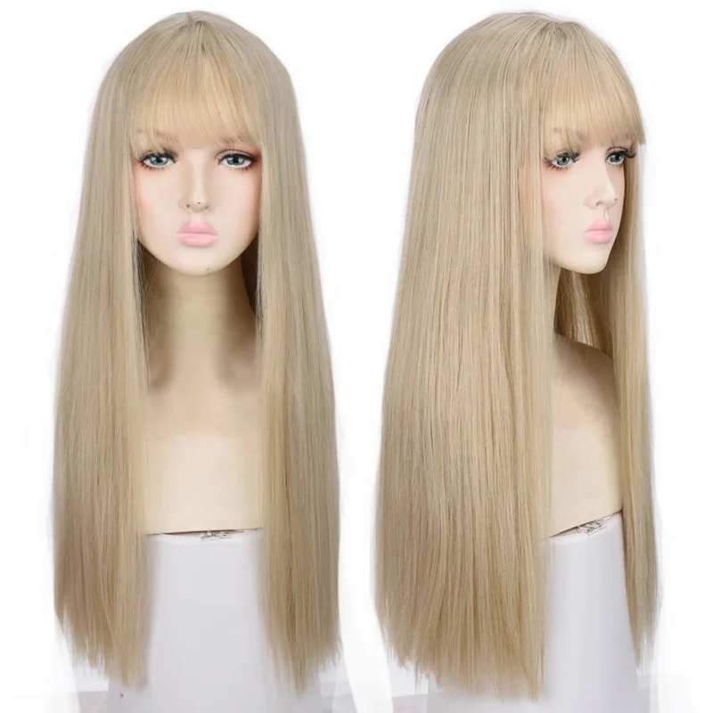Peruka syntetyczna Houyan 2026 – Cosplay Anime Black Hair recenzja i cena