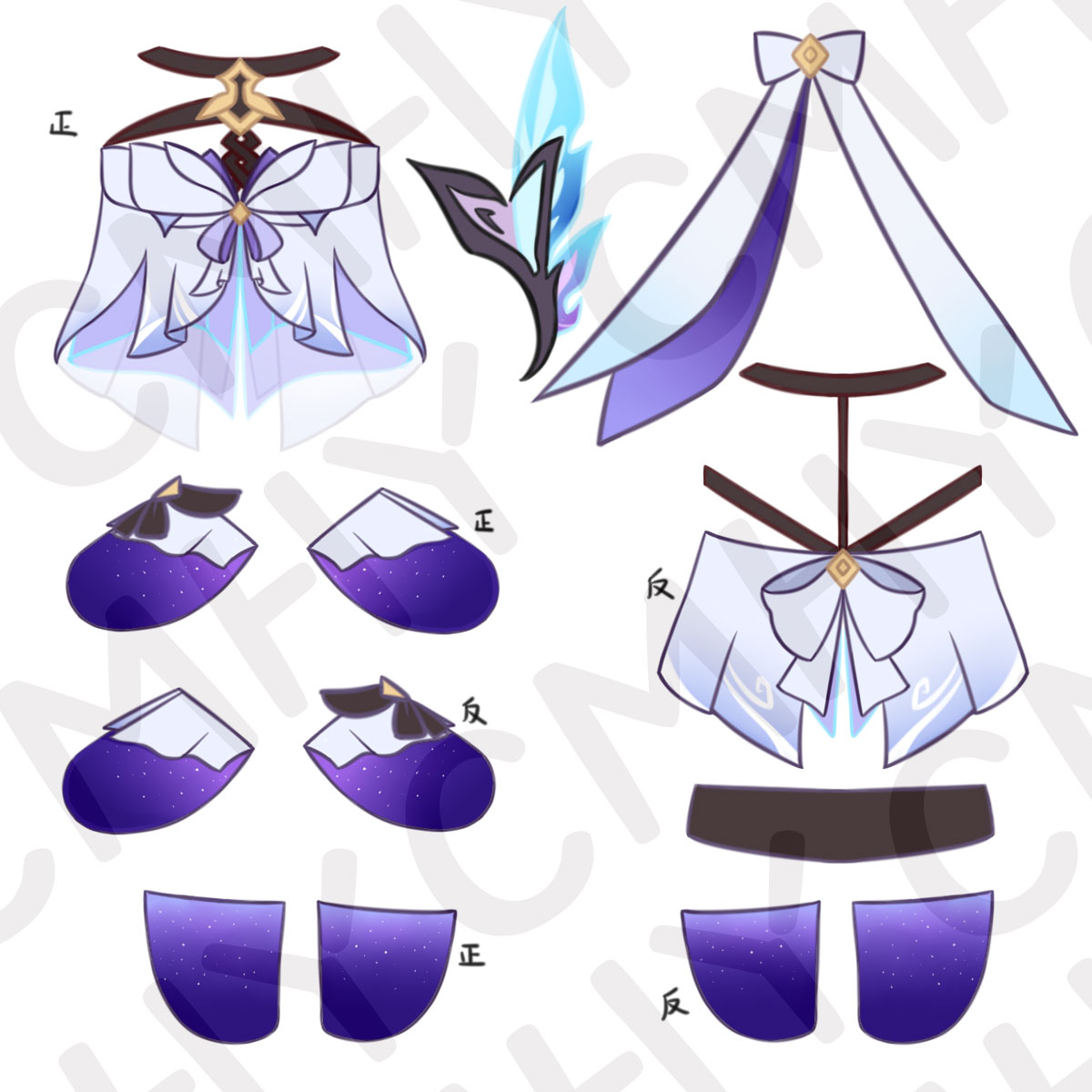 Gra Genshin Impact Skirk Kot H – Anime Cosplay Kawaii recenzja i cena