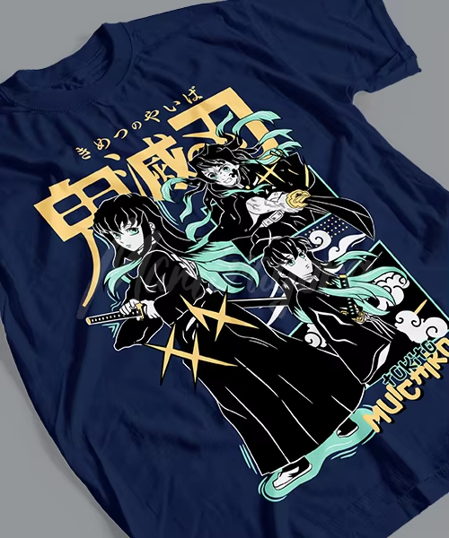 Koszulka z grafiką anime Demon – Anime Cosplay Real recenzja i cena