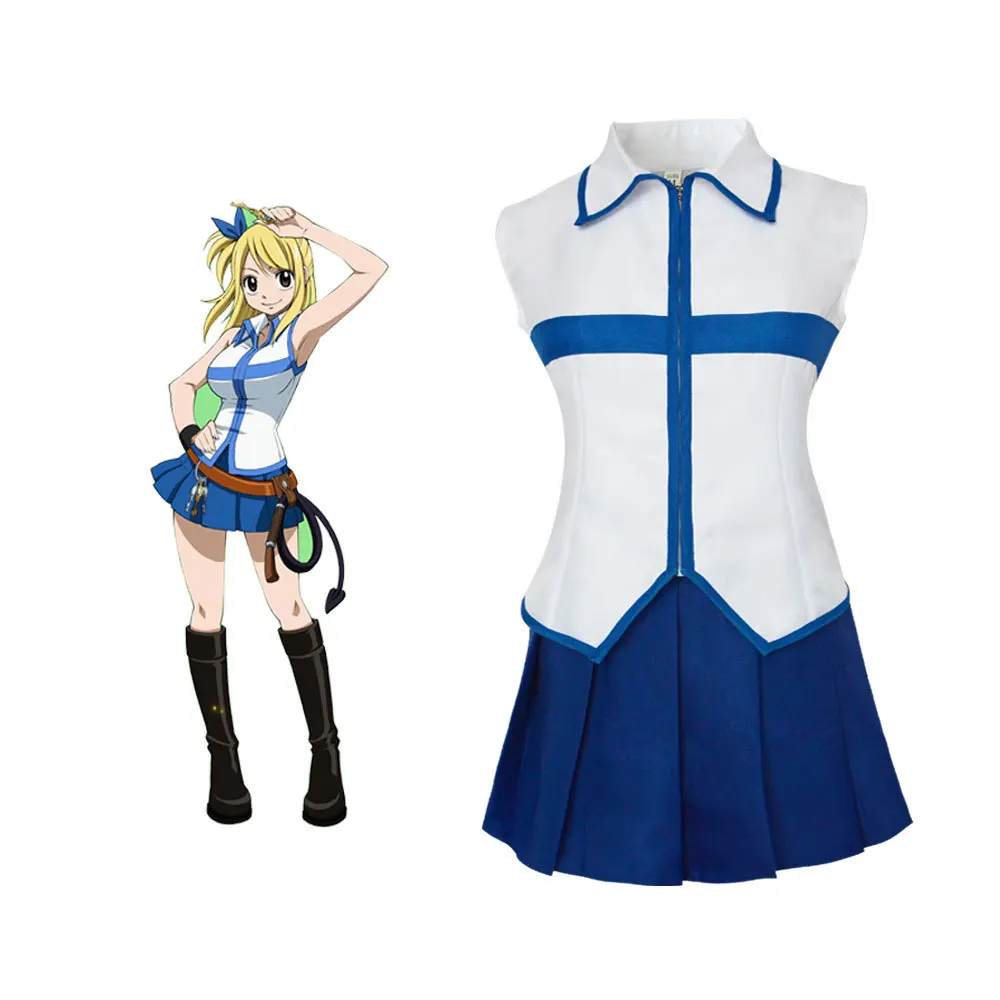 Fairy Tail Niebiesko-Biały Top – Anime Cosplay Expo 2025 recenzja i cena