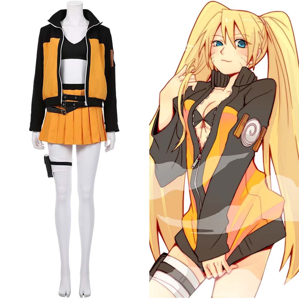 Anime Uzumaki cosplay kostium  – Anime Cosplay Simple recenzja i cena
