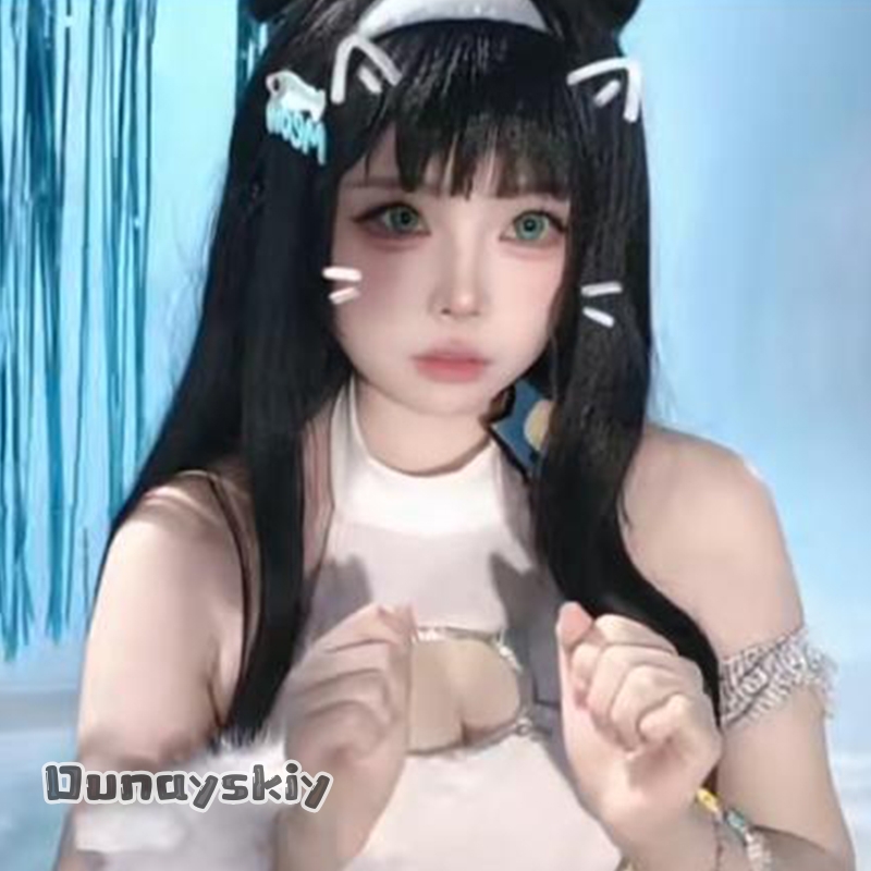CR817GODDESSS Anime VICTORYRY  – Cosplay Anime Black Hair recenzja i cena