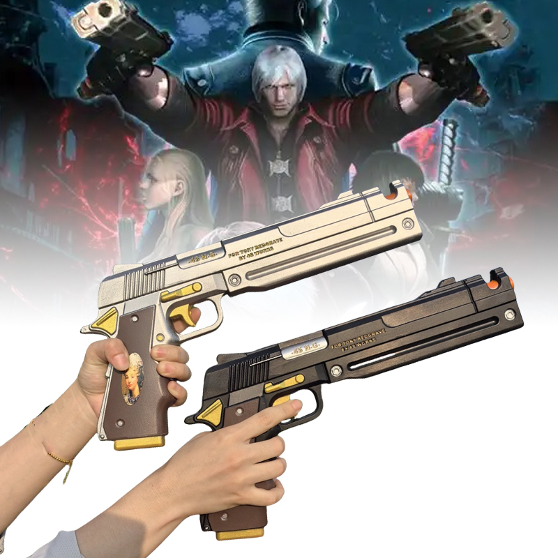PU Dante Pistol Gun Ebony Ivor – Anime Cosplay Real recenzja i cena