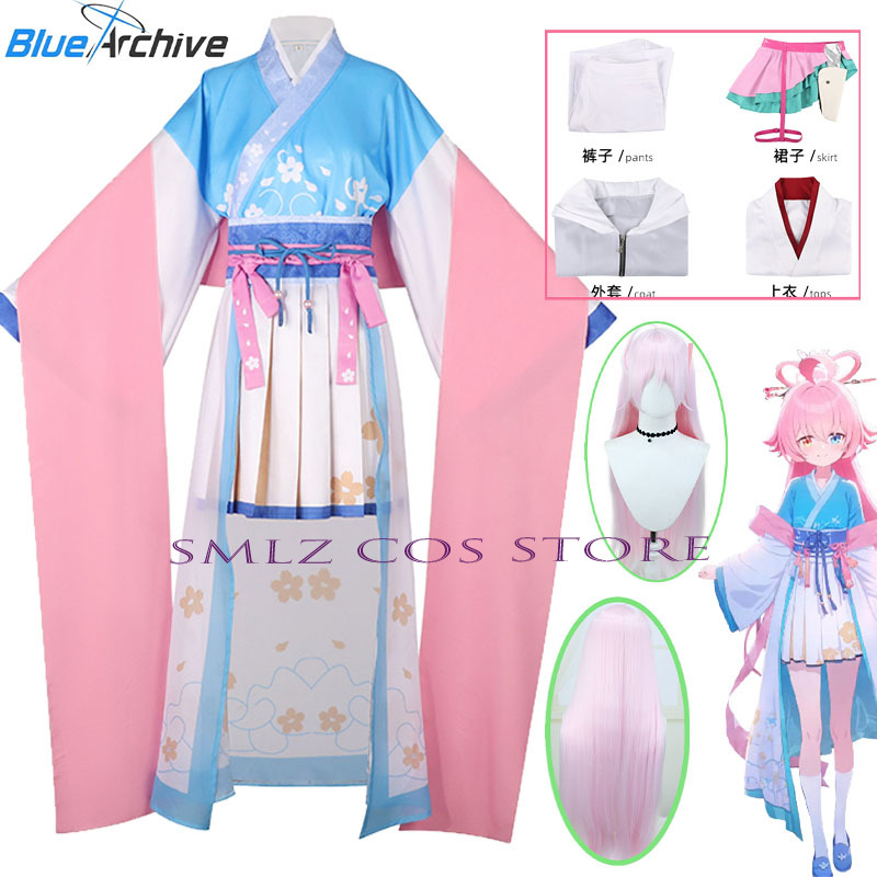Kostium Cosplay Blue Archive T – Anime Cosplay Wig recenzja i cena