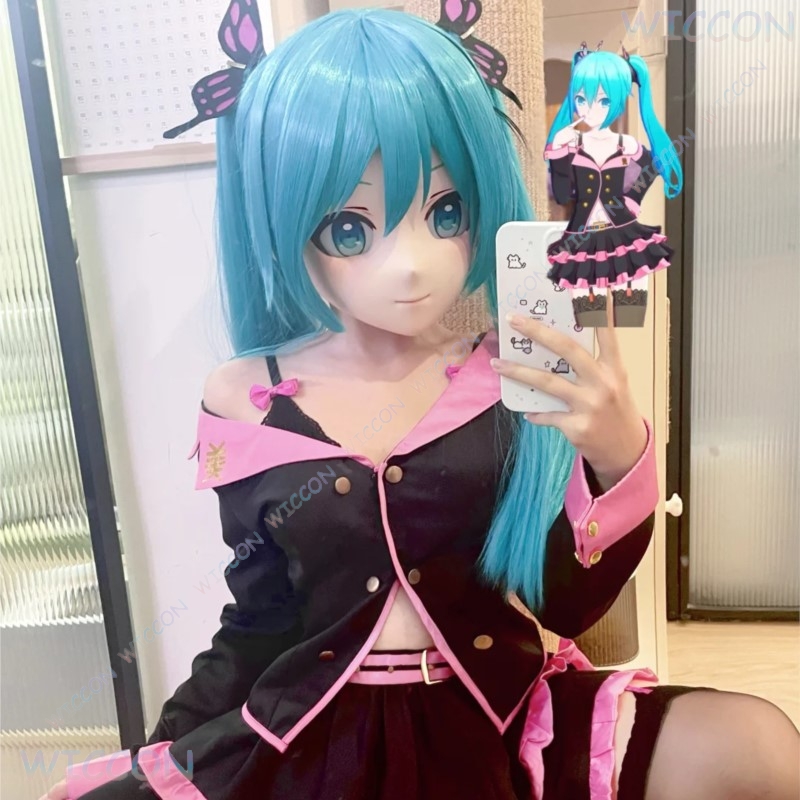 Maska na twarz Kigurumi Damska – Anime Cosplay Diy recenzja i cena