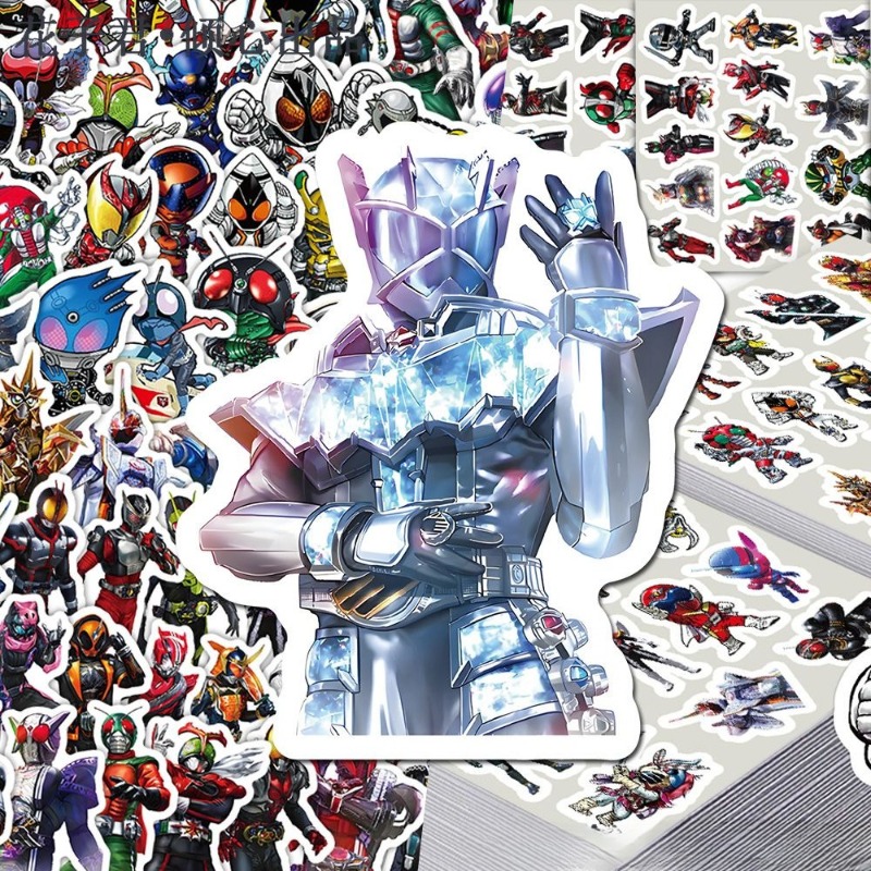 103 szt. Naklejki Kamen Rider  – Anime Cosplay Diy recenzja i cena
